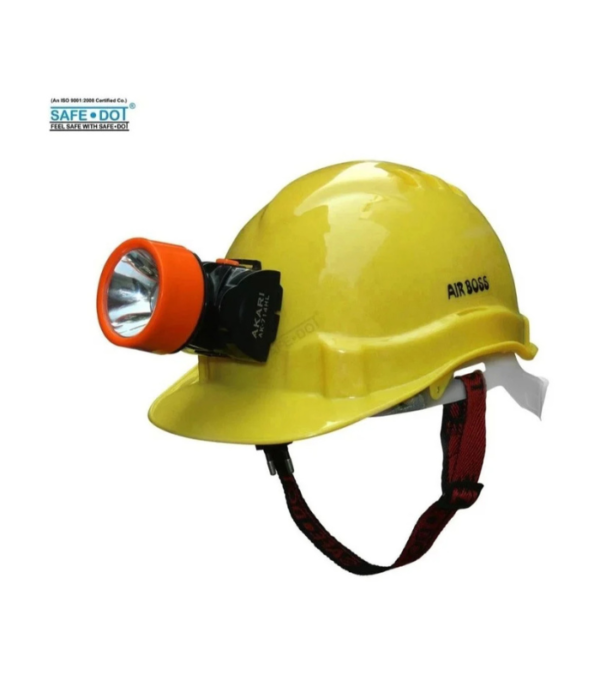 LED Torch Safety Helmet