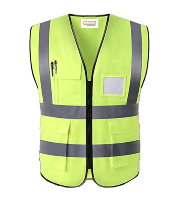 Qadar Polyester Reflective Safety Vest