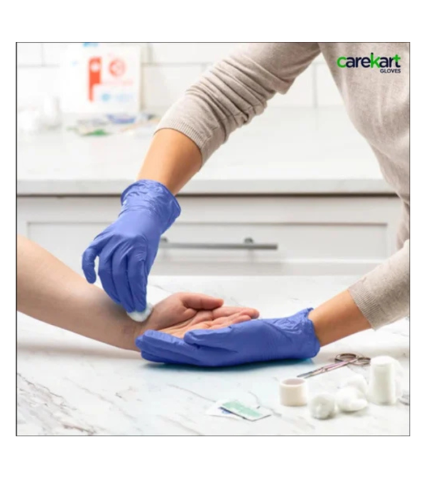 Carekart Nitrile Disposable Gloves - Image 2